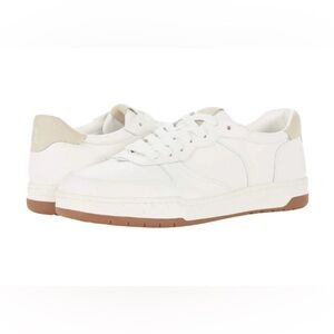 NWOT Madewell Court Sneakers in White Leather Size 9.5